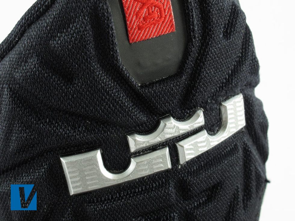 New LeBron 11's have a raised LJ logo on the tongue, check that the edges of the logo are sharp and that the gluing is neat. Check that the pattern engraved into the logo is visible.