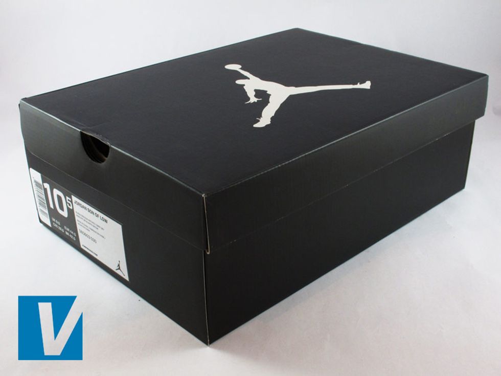 New Nikes are boxed in a strong shoe box usually featuring the logo on the lid and side. Colour and style of box varies according to style and year.