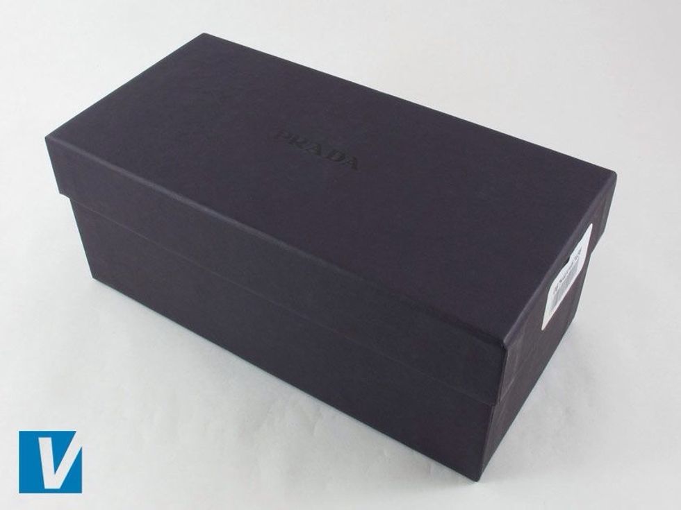 New Prada sunglasses are packaged in a branded retail box. Check that the logo and font matches that one officially by Prada. Older models may vary in color and style.
