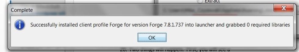 next a box should appear saying you successfully installed the client click ok and drag the two files to the trash