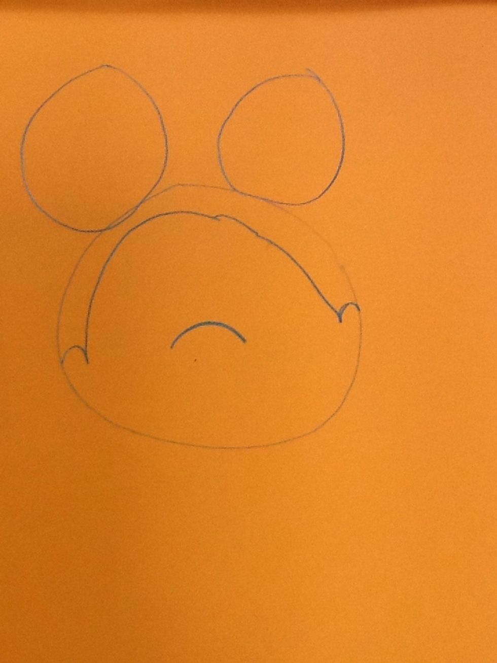 Next, add a curve in the middle