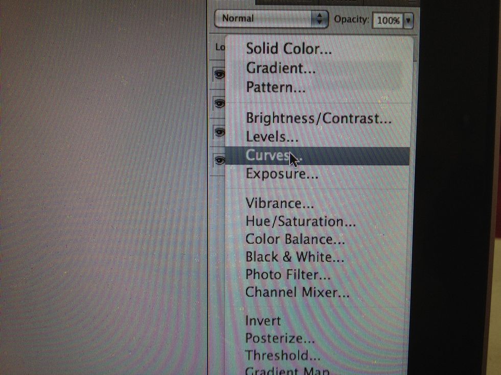 Next add a Curves mask. This will help us define the image using lighting.