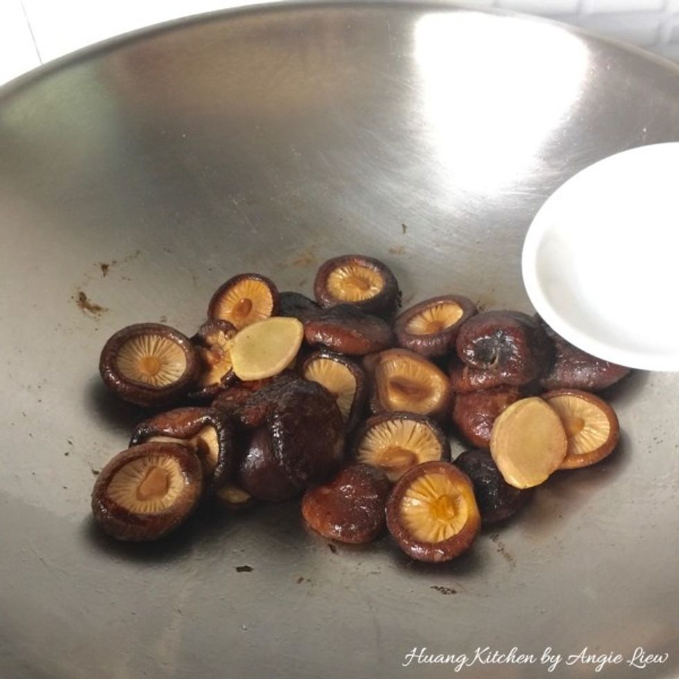 Next, add in a pinch of salt.
