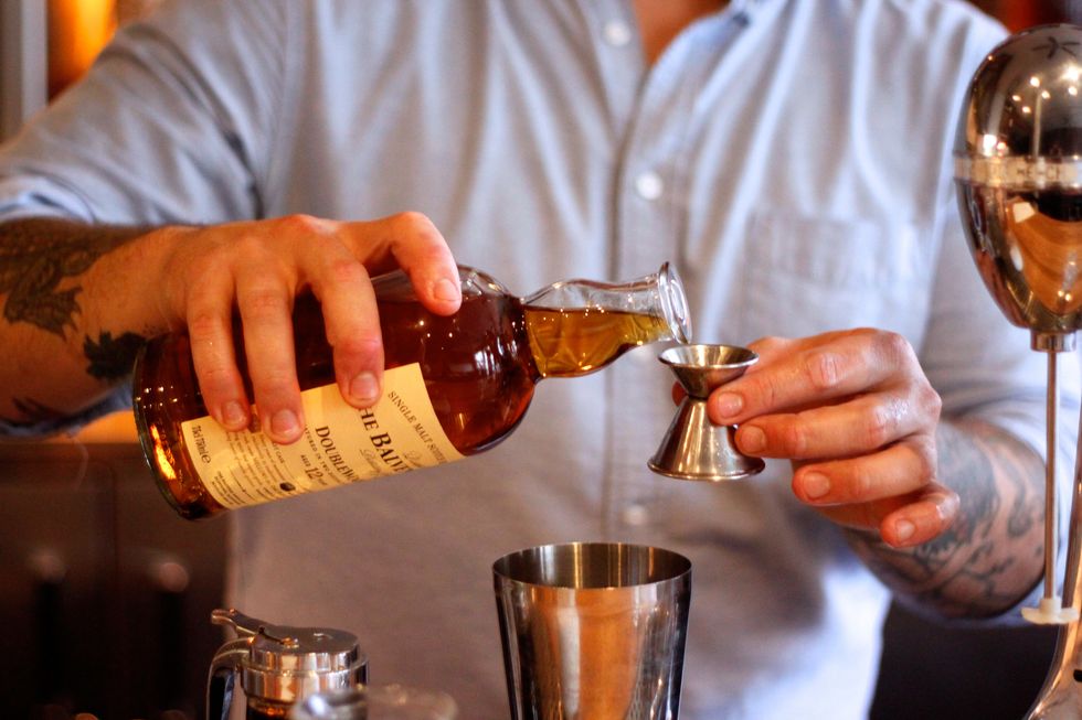 Next add some Scotch.