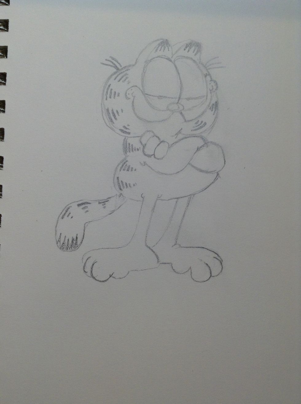 Next add the details. Don't forget the whiskers!