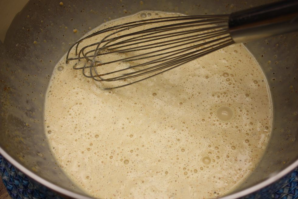 Next add the spices.