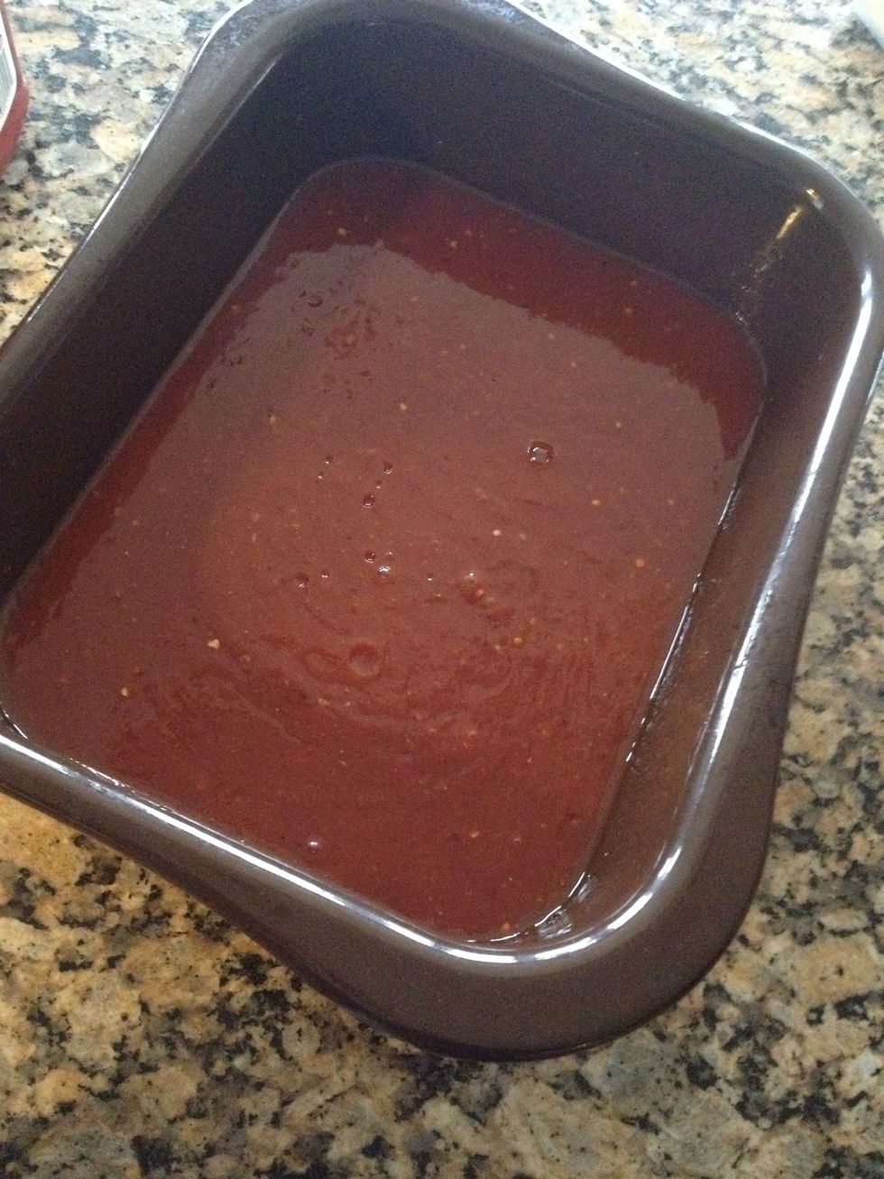 Next add your spices: crushed red pepper and cayenne. I use about 2 tsp of each but you add to your taste. Stir up and sit aside