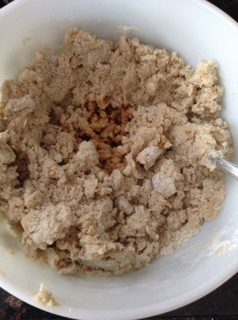 Next add your vanilla extract