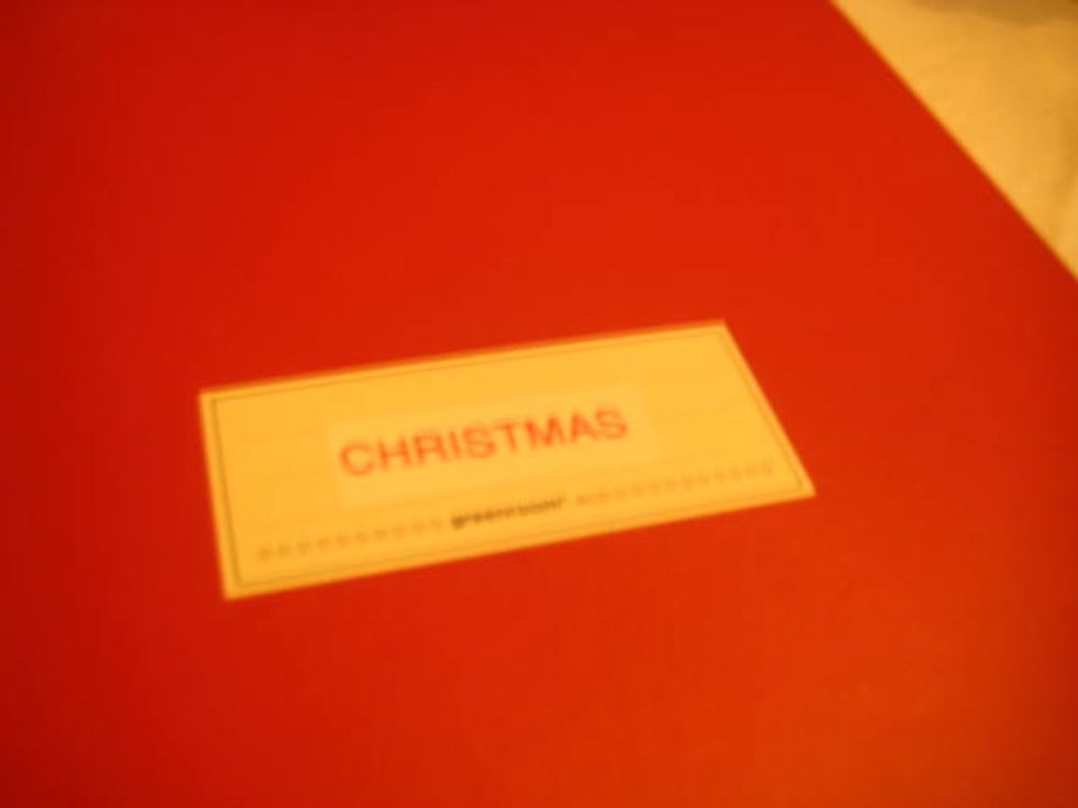 Next affix a label for contents on the outer cover and edge of binder to note contents.