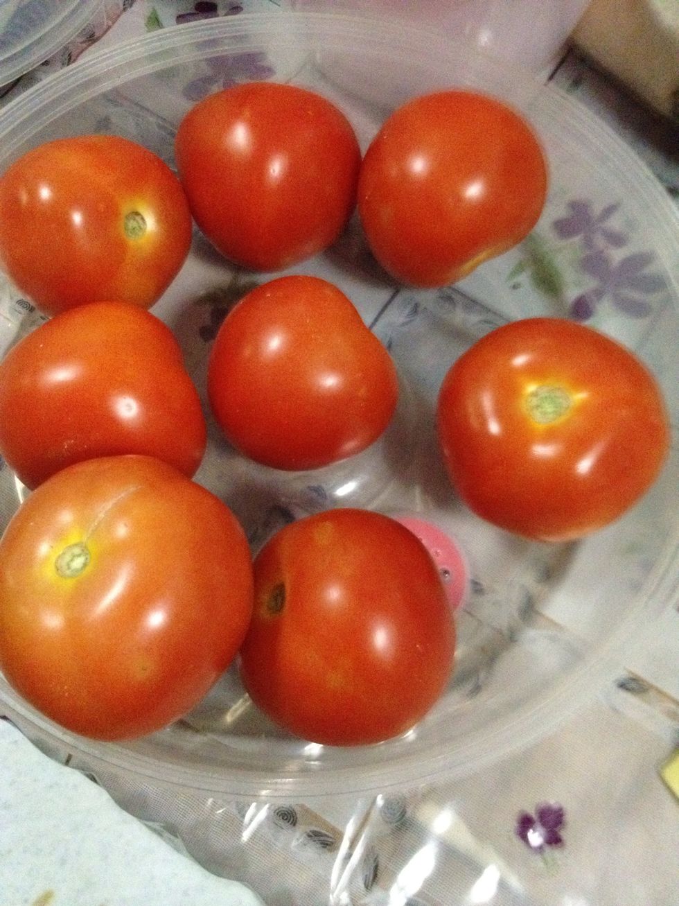 Next, choose some fresh tomatoes...\ud83c\udf45