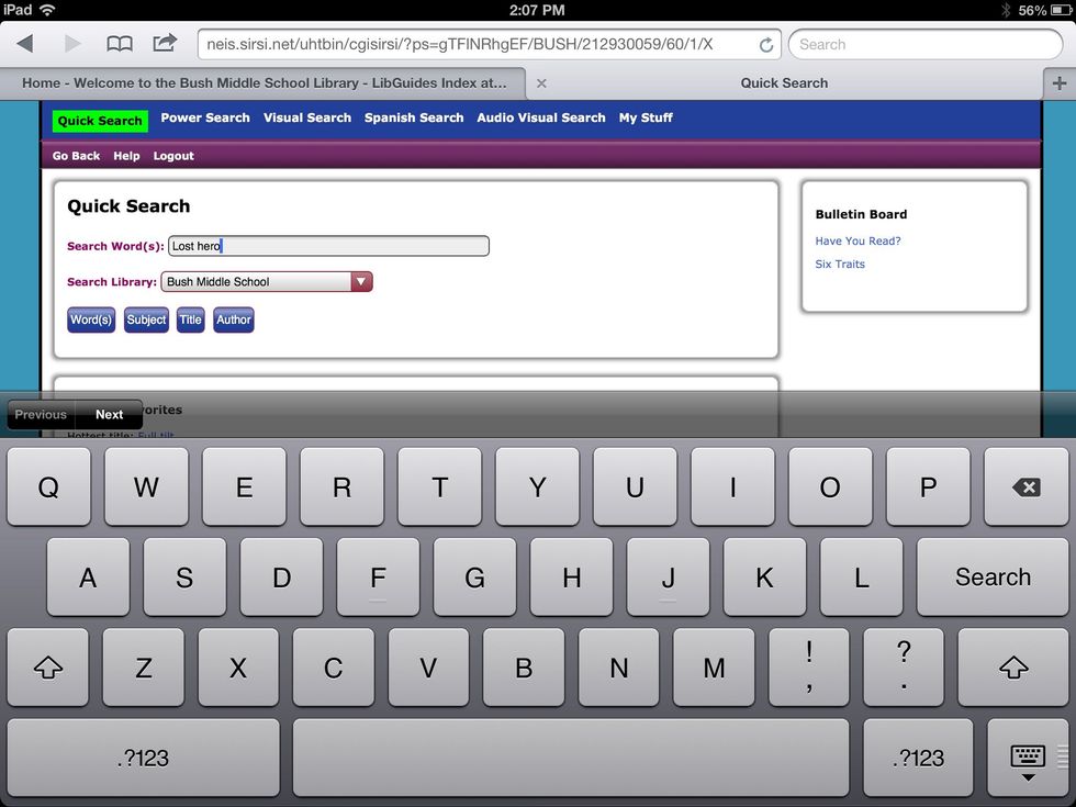Next, click the button labeled "title."