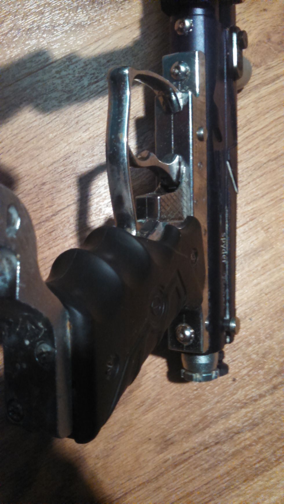 Next comes the removal of the trigger frame. This is a very easy process that just requires the two screws on the silver frame to be removed. At this point it is best to remove the third to save time.