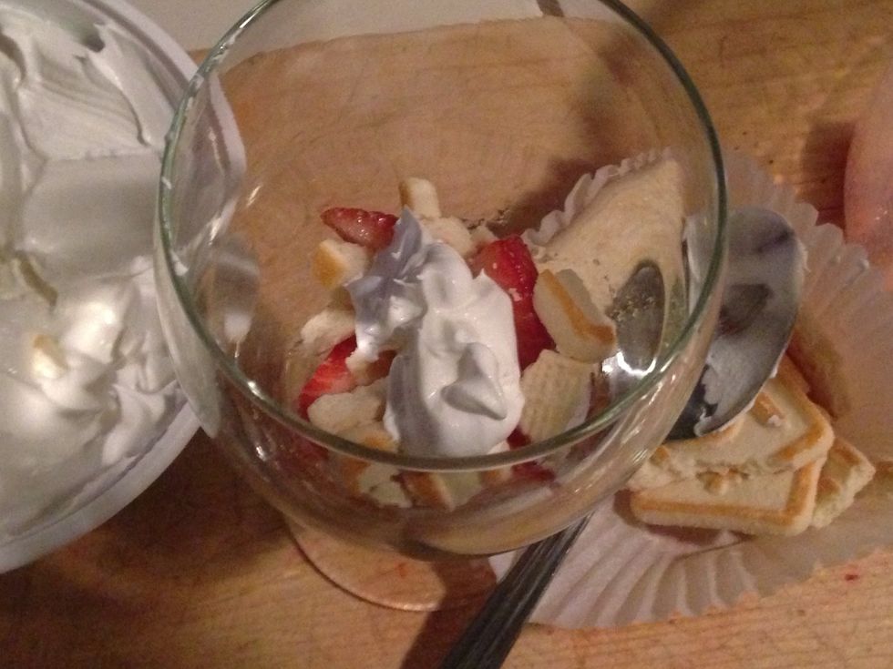 Next cool whip cream just a 1 tbsp first