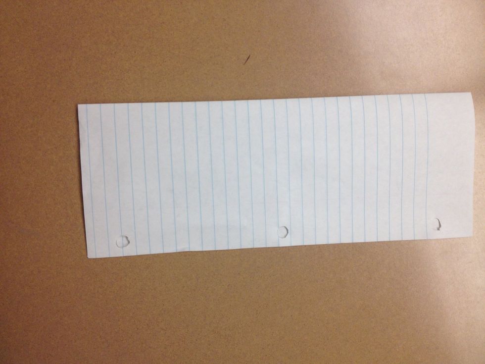 Next, fold it in half