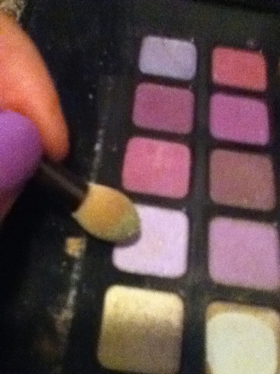 Next get a light purple