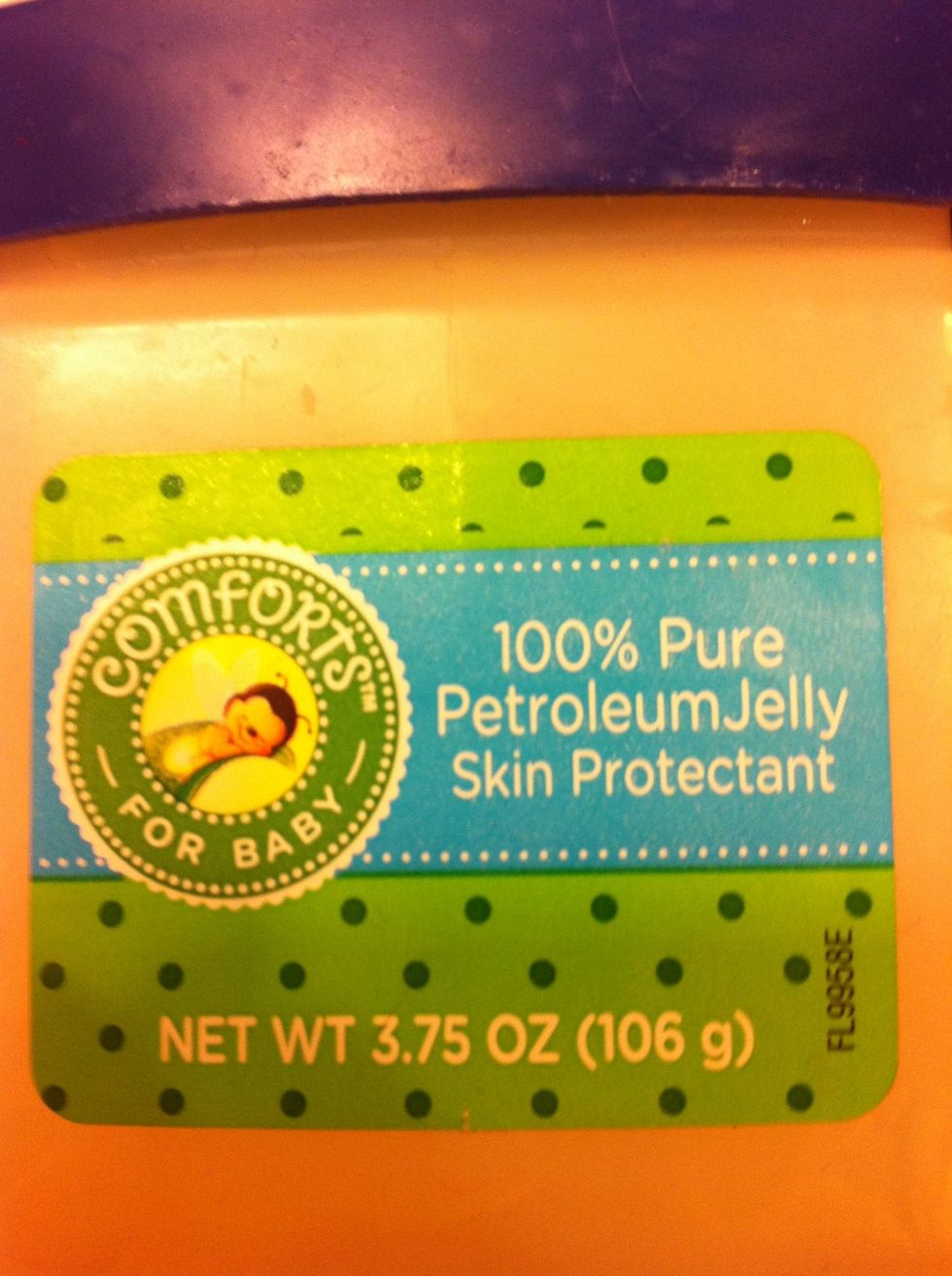 Next get a spoonful of vaseline.