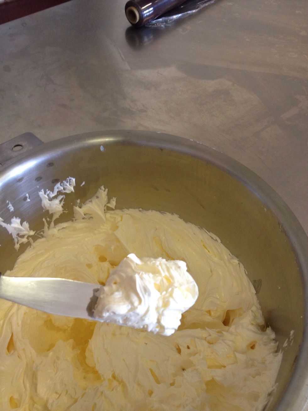 Next get your butter and start spreading