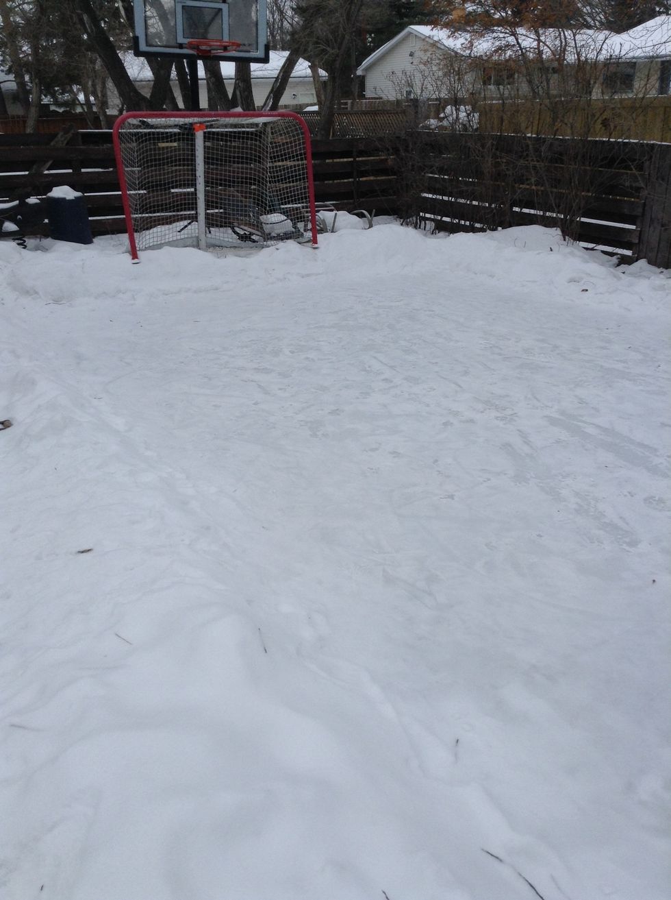 Next, go to your rink or shooting pad.