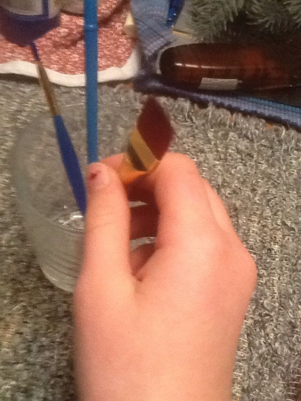 Next,grab your paintbrush.