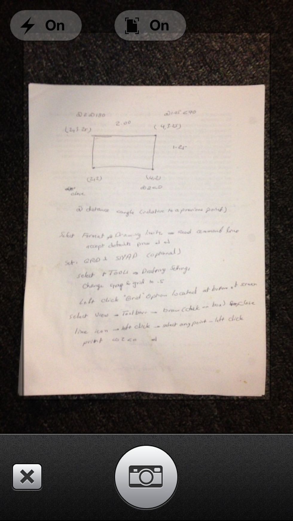 Next is Evernote with its ability to mimic a scanner for documents! (Best document I could find laying around)