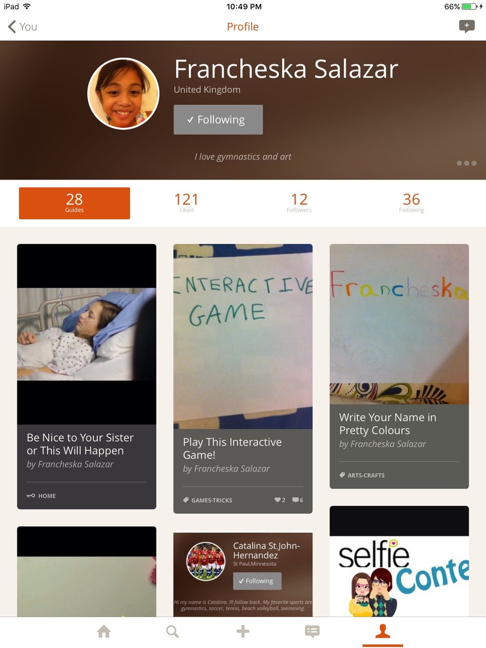 Next is Francheska Salazar she also has awesome guides go follow her