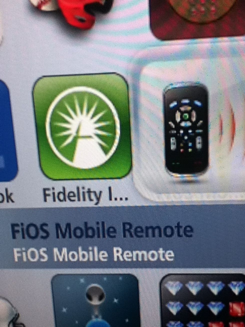 Next launch this widget on your TV.