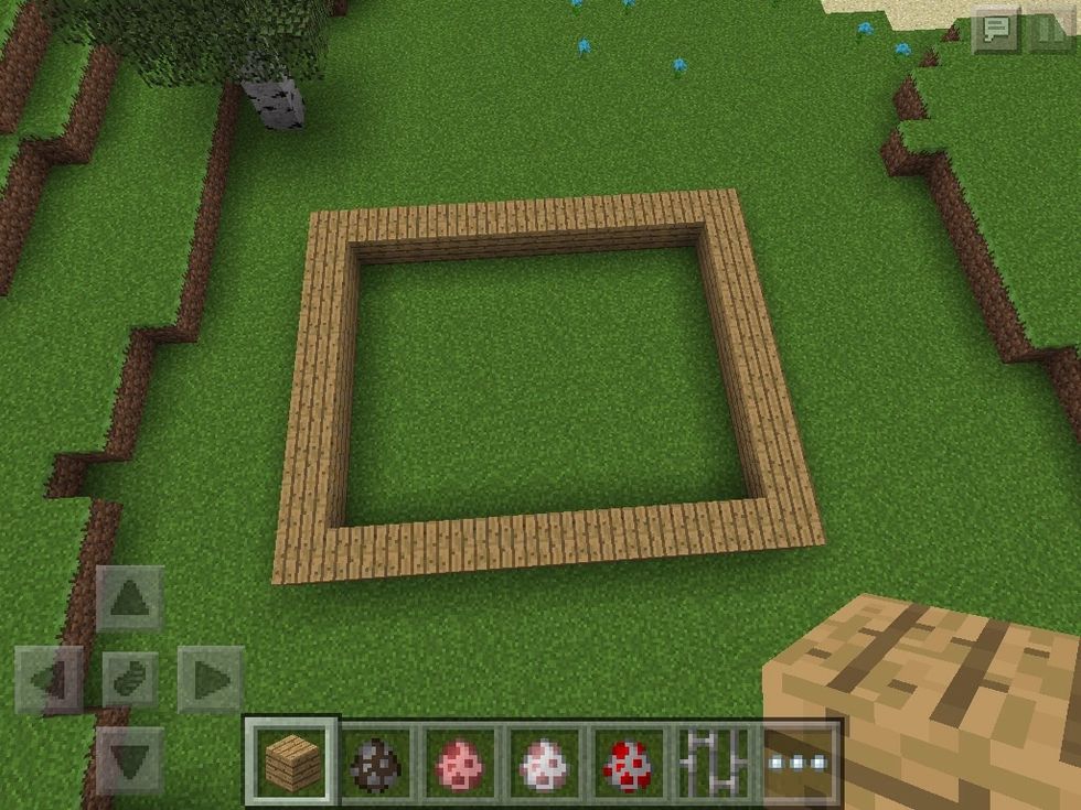 next, make a frame.