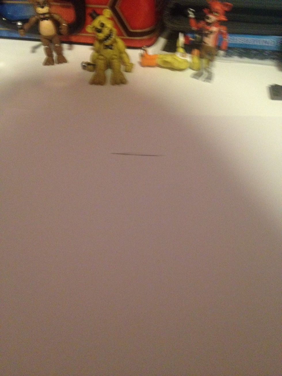 Next make a line (not that hard)