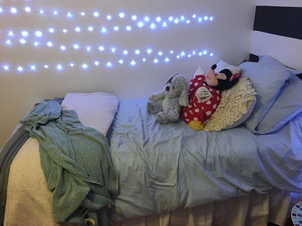 Next make your bed!