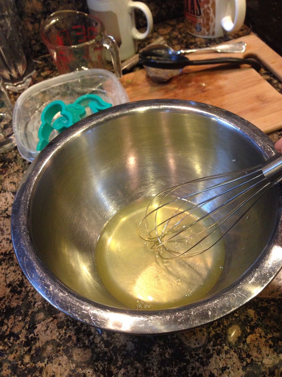 Next morning, make icing with 3 egg white