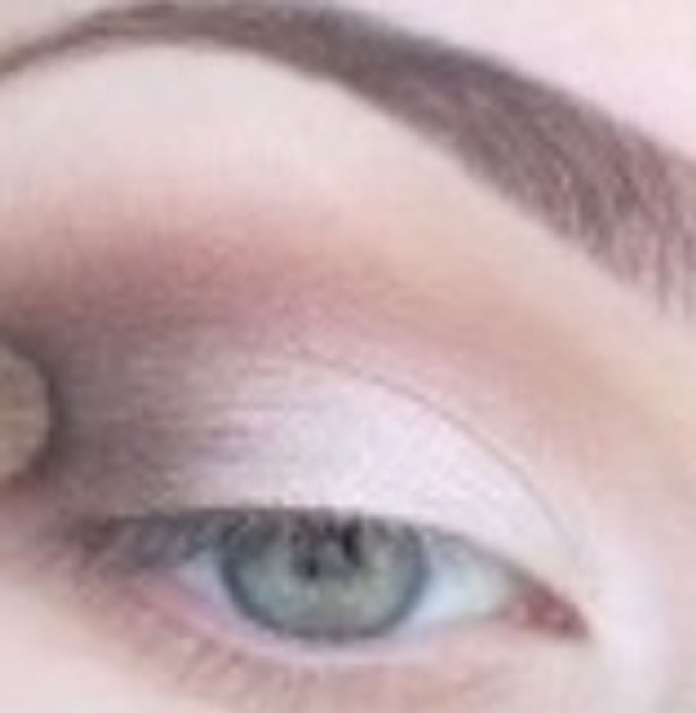 Next pick a darker color of brown. Put this color near the ends of your eye, farthest from the tip of your eye. Make sure not to overdo the dark brown. (note: this s the darkest color you will use)