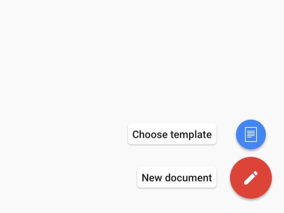 Next, press new document.