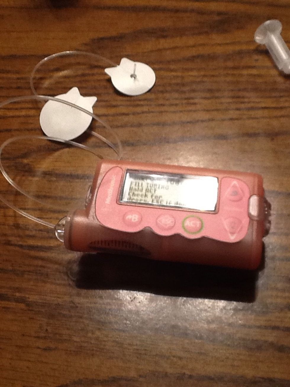 Next prime set and make sure there are no air bubbles in tubbing