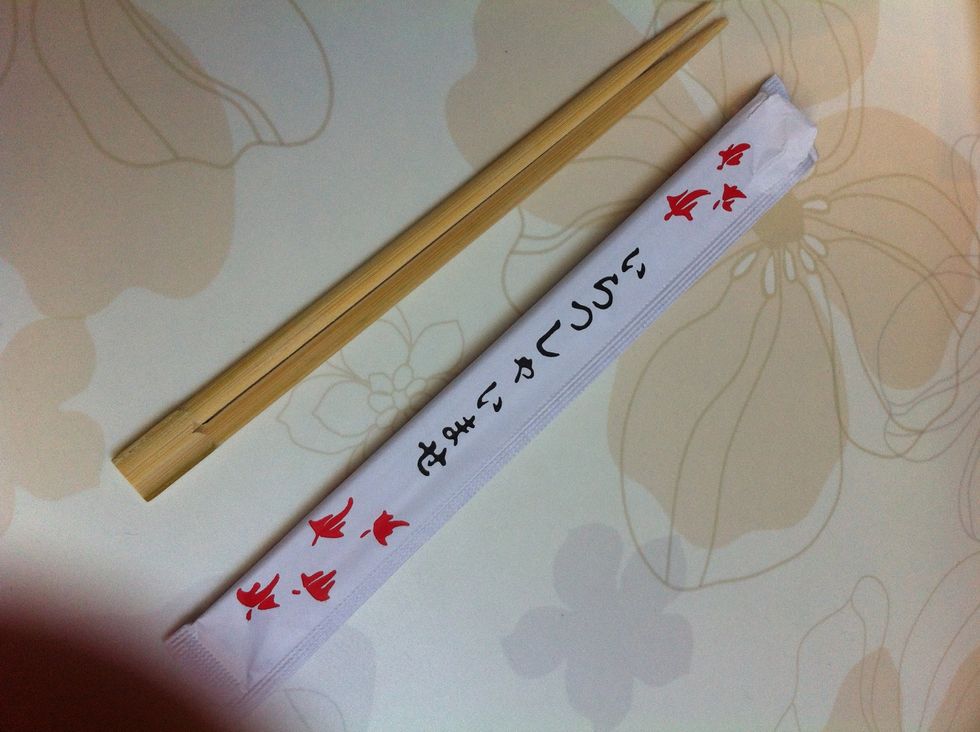 How to fold a chopstick wrapper into a chopstick holder B+C Guides