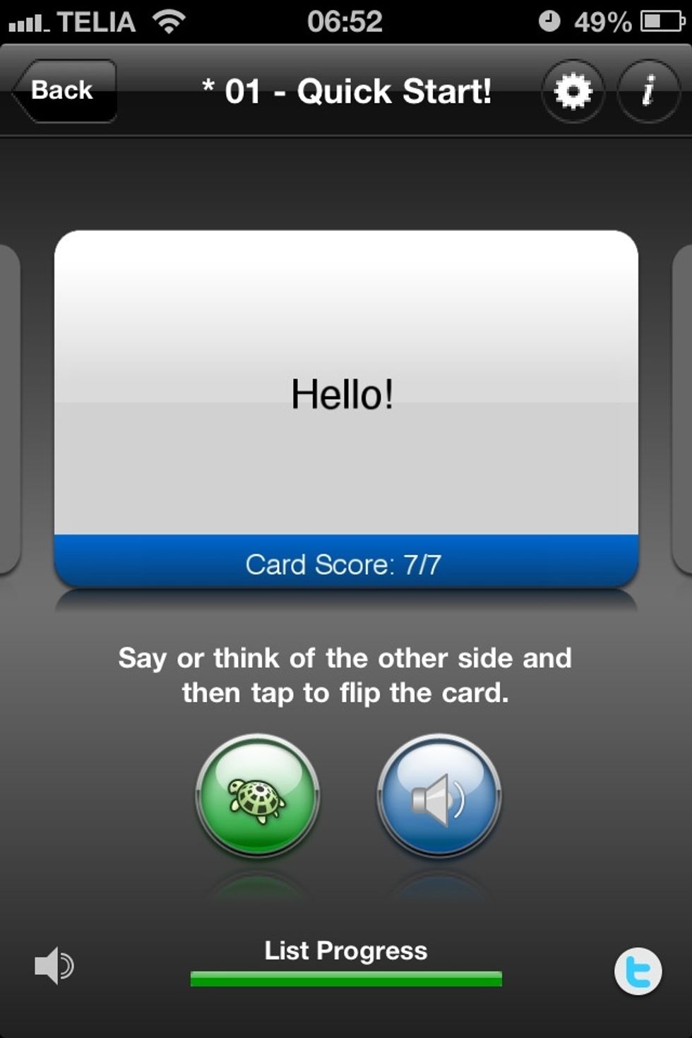 Next round is your language verses new language.