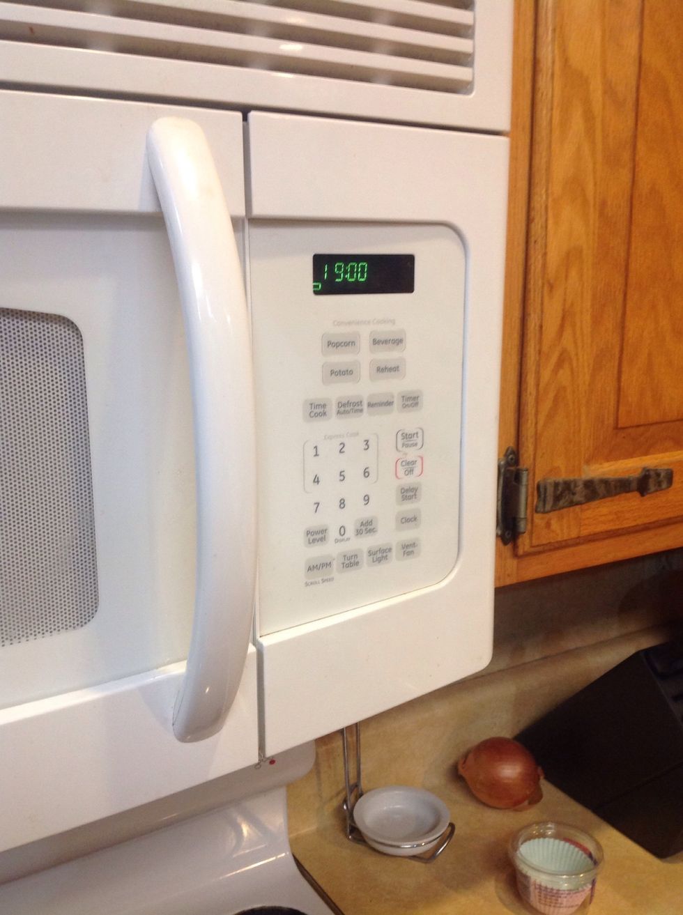 Next, set your timer for 19 minutes.