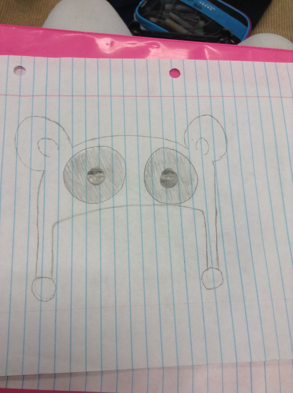 Next shade in the bigger circles a little lighter than the little circles