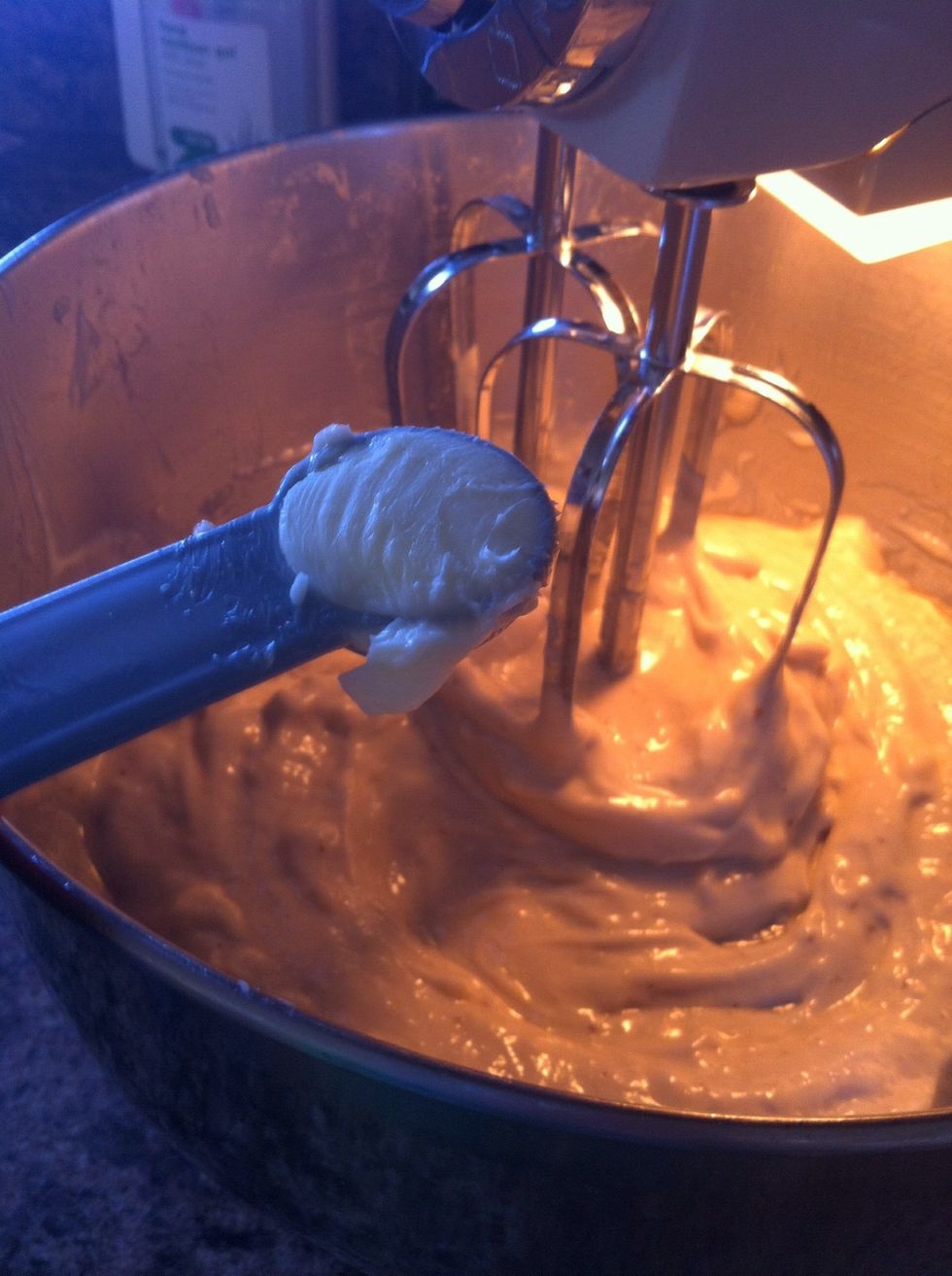 Next take 1 TSP of butter or butter extract and put it in the mixing bowl.