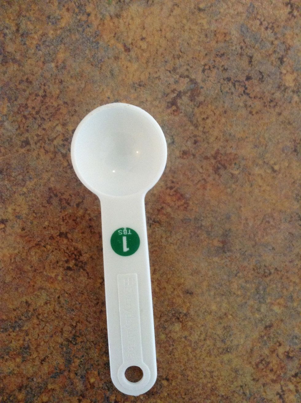 Next take a tablespoon and scoop the meat mixture to make meatballs