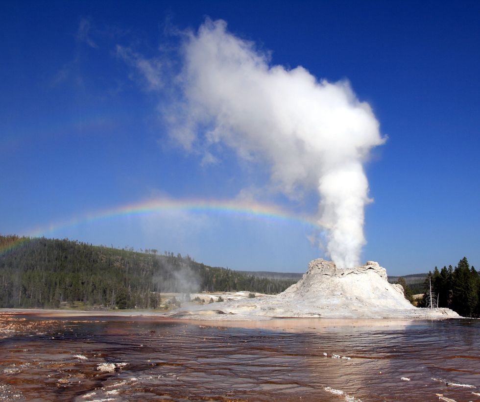 Next, the water will heat and turn into steam.