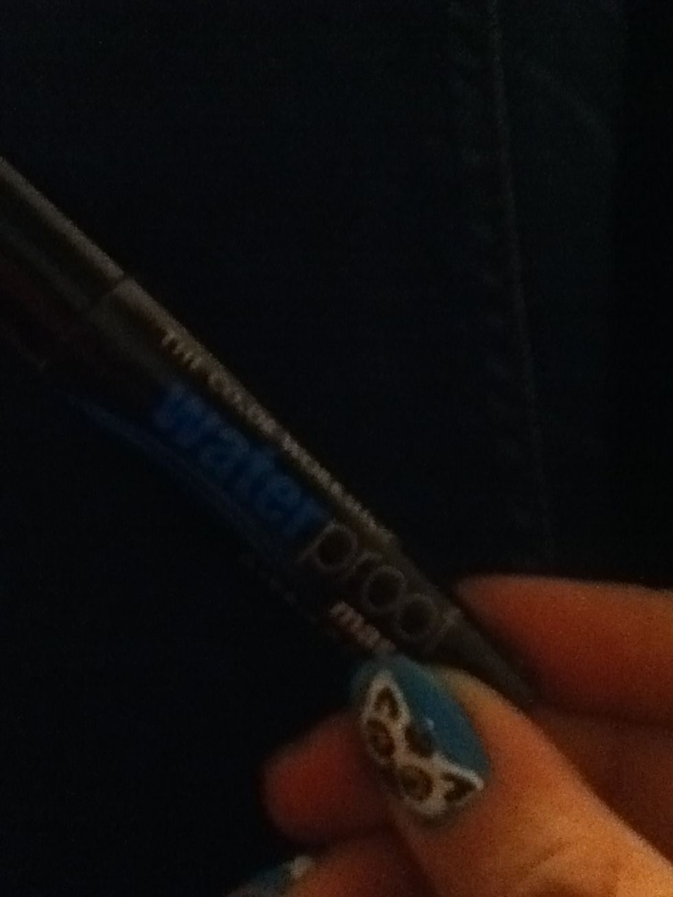 Next throw on some mascara