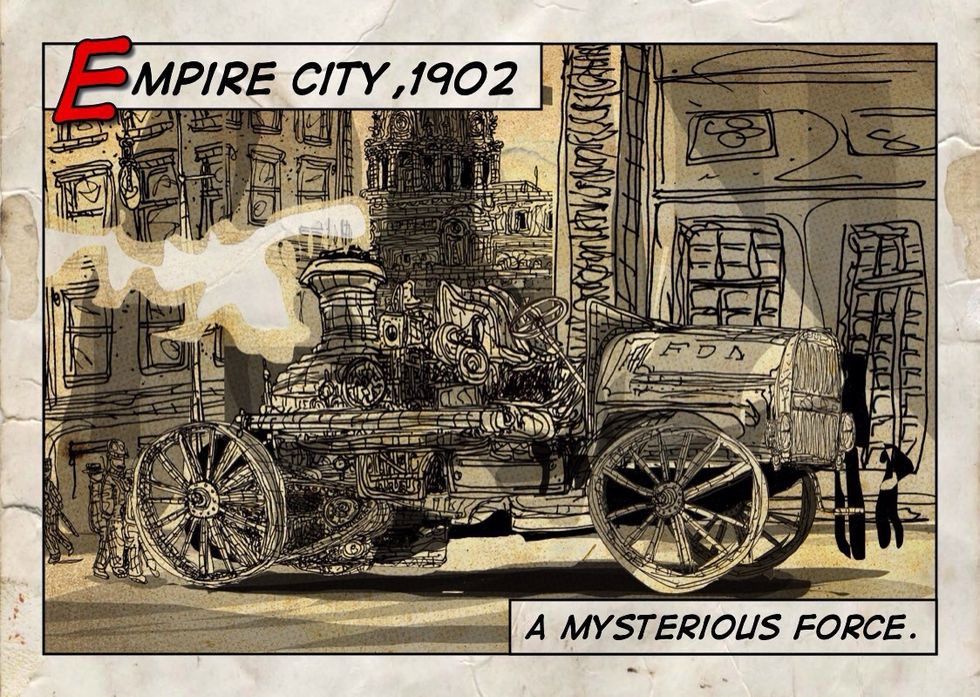 Next time, a mysterious force haunts the city.