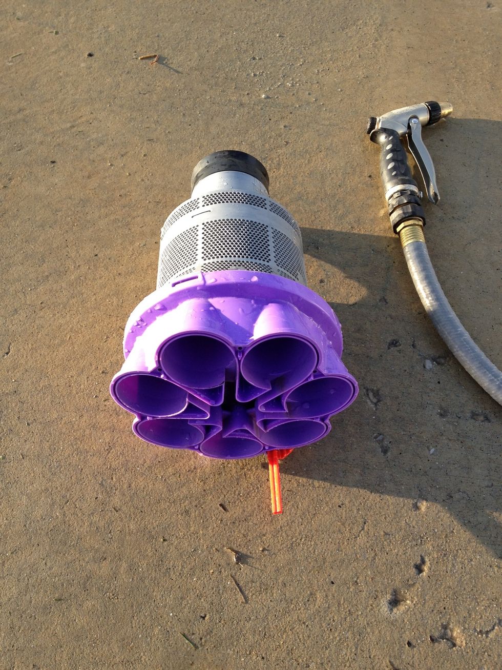 Next we are really going to supply an enima to the bowels of the sacred inner sanctum! Arm yourself with a good power washer and lets get dirty!