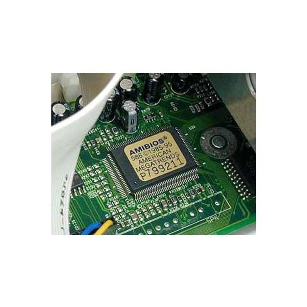 Next we have ROM. ROM is memory that cannot be changed by a program or user. ROM retains its memory even after the computer is turned off. ROM stores the instructions for the computer