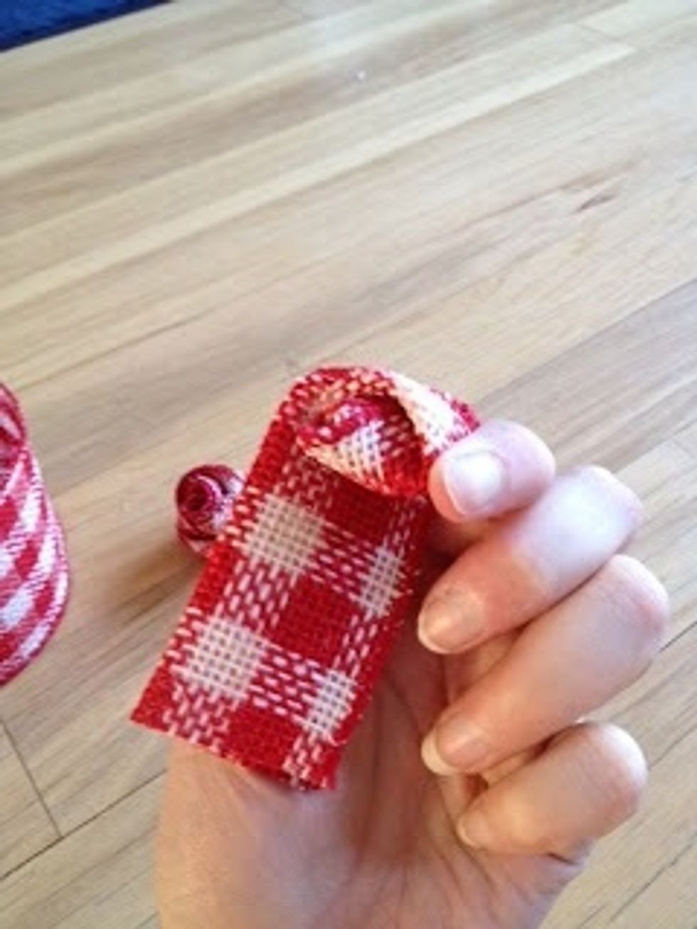 Next, wrap, twist, glue and repeat until you reach the end.