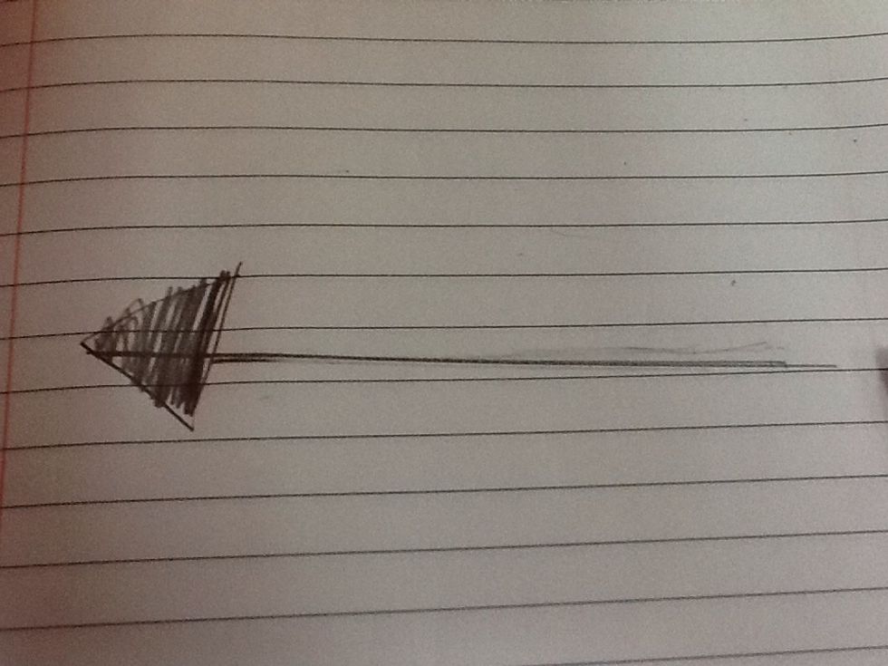 Next , you can just draw a arrow