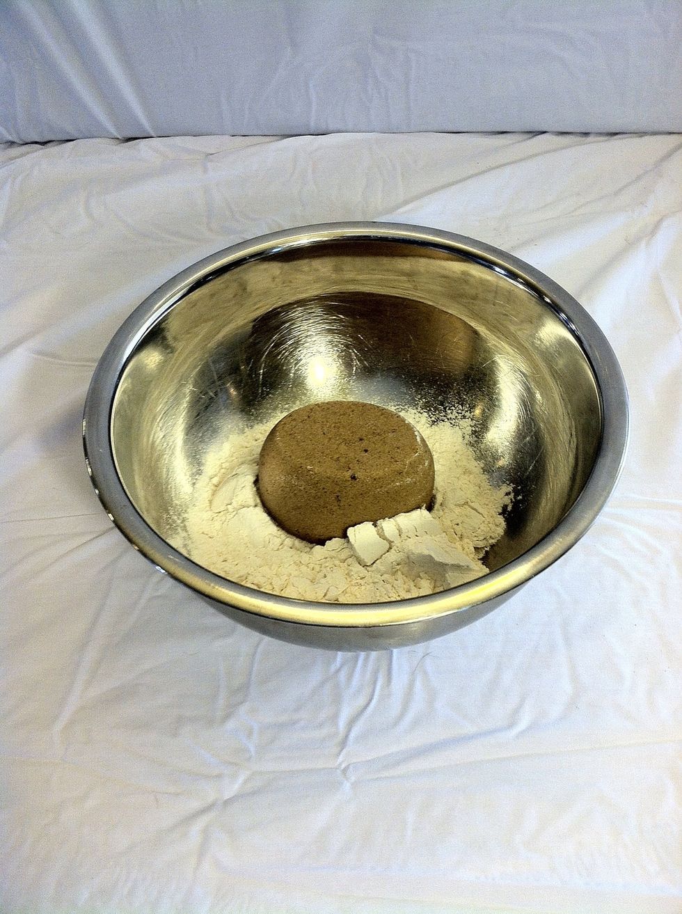 Next, you need to add your cup of brown sugar.