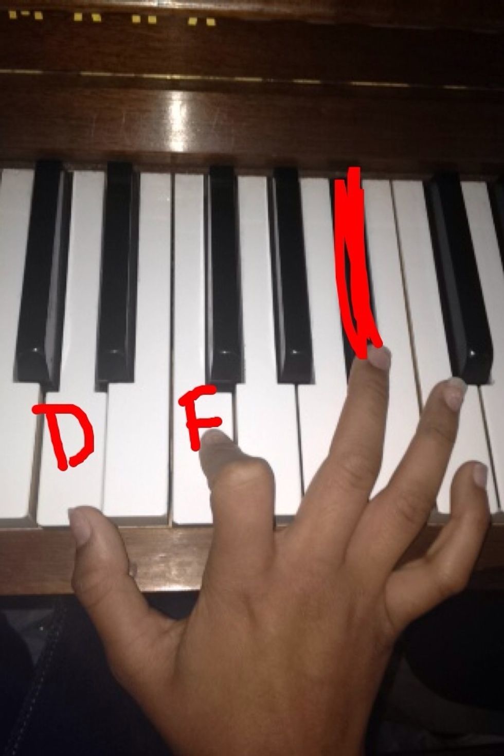 Next your going to play this chord twice like you did with the first one