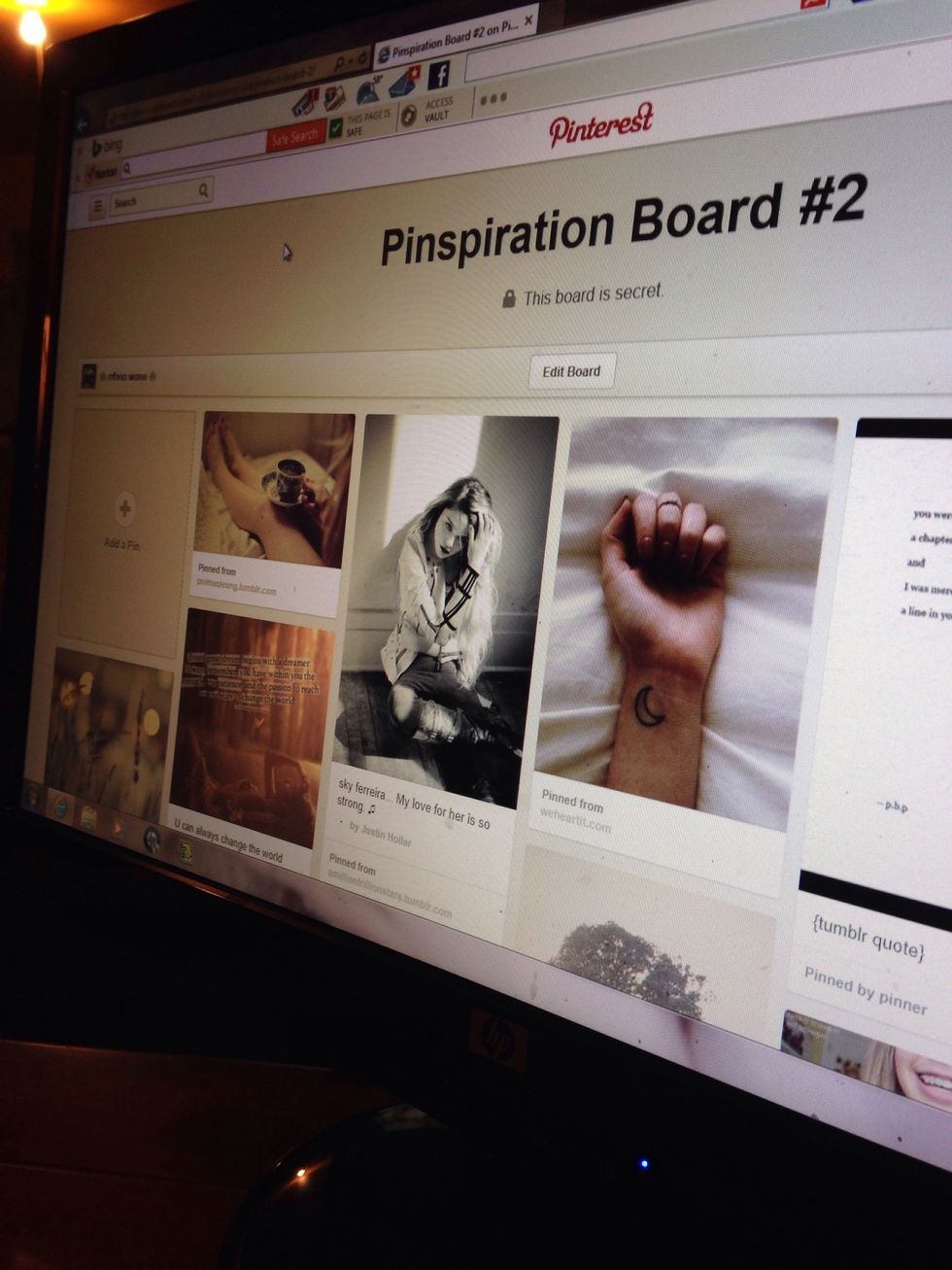 Next, your going to want to pull your board up on a computer that can print pictures on a color printer.