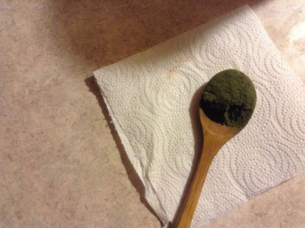 Nice big heaping tbsp of Pure Synergy. The taste of which is so unoffensive and you can really feel it working!